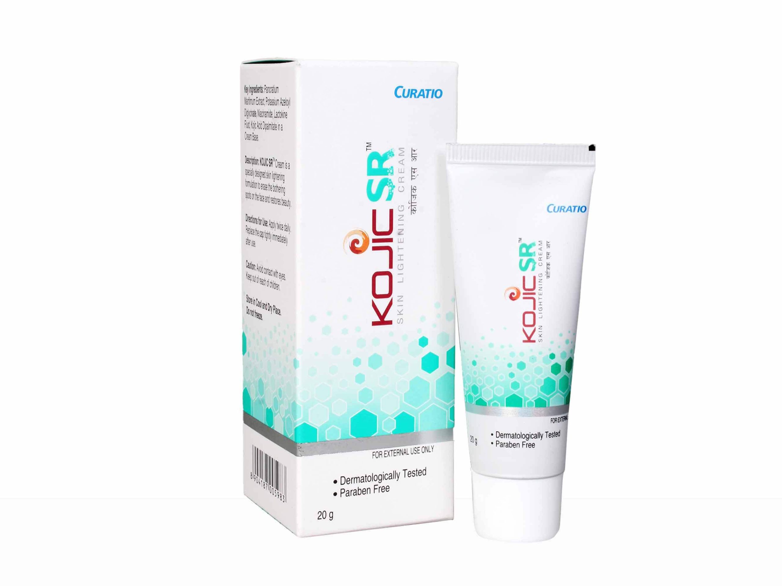 Paraben Free Kojic SR Skin Lightening Cream