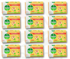 Trusted Online Pharmacy 28 12Pack Dettol Fresh Soap, 100g